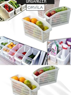 Buzdolabı Düzenleyici Organizer Sebze Ve Meyvelik 3 Adet
